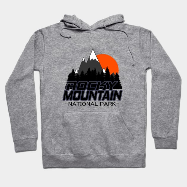 Rocky Mountain National Park Colorado Hoodie by ChrisWilson